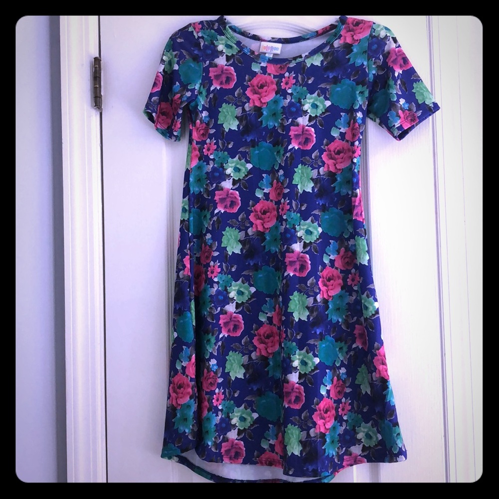 Size twelve fitted lularoe floral dress